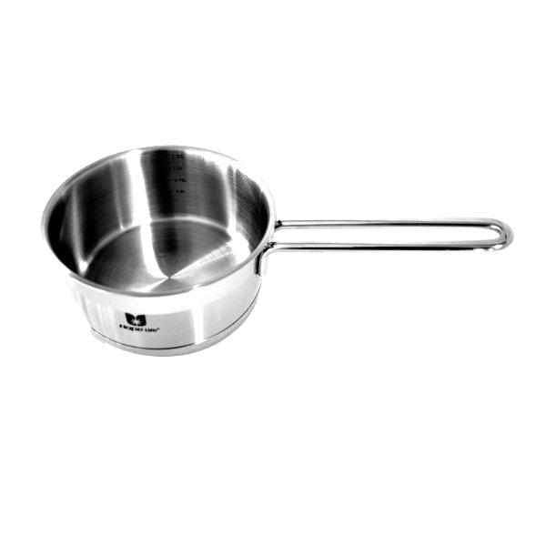 16 Cm Wire Handle Stainless Steel Induction Saucepan-Stainless Steel Cookware-Chef's Quality Cookware