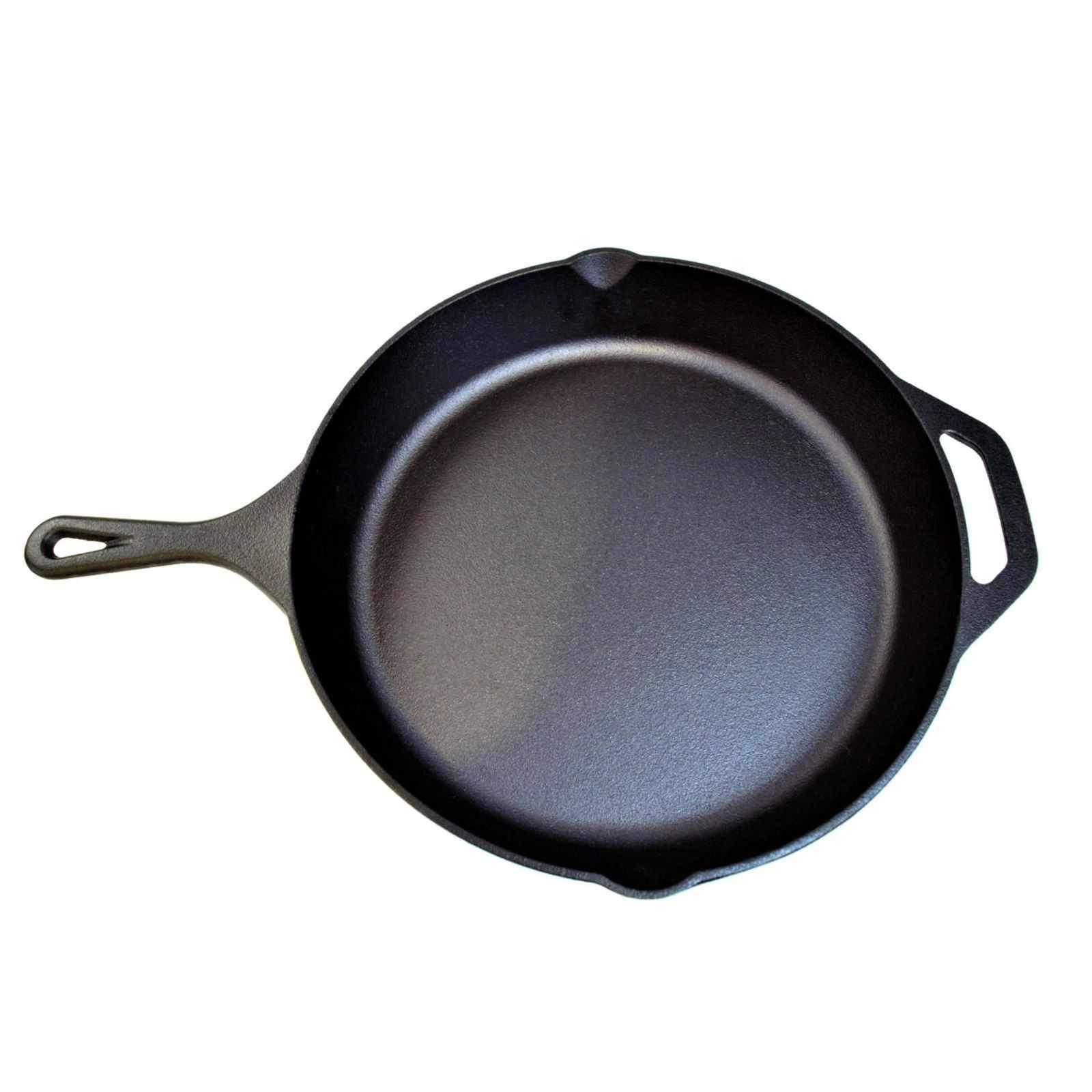 Chef's Quality Cast Iron Skillet and Griddle Bundle-Frying Pan-Chef's Quality Cookware