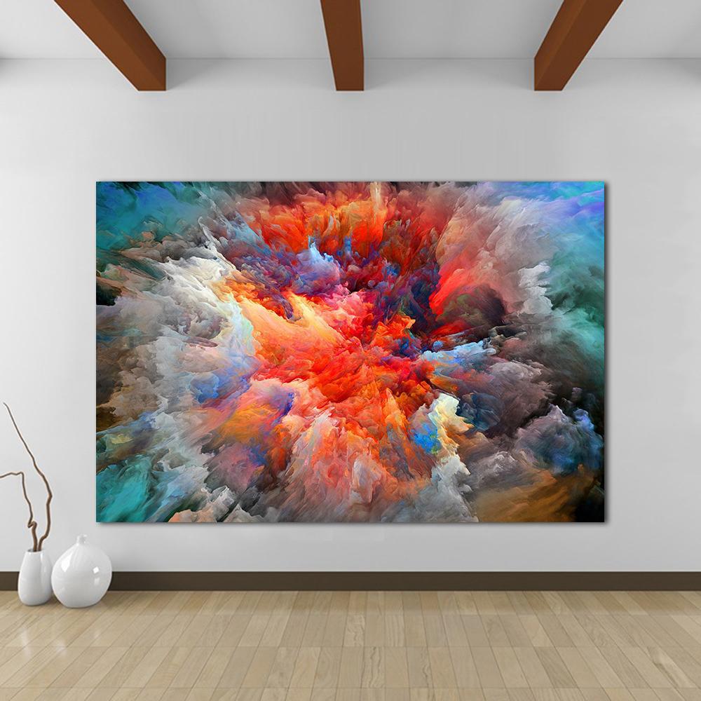 Vibrant Clouds in Bloom - Large Canvas Wall Art-wall art-Chef's Quality Cookware