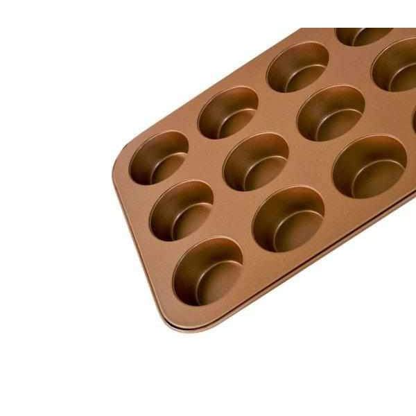 12 Cup Carbon Steel Muffin & Cupcake Bake Pan-Bakeware-Chef's Quality Cookware