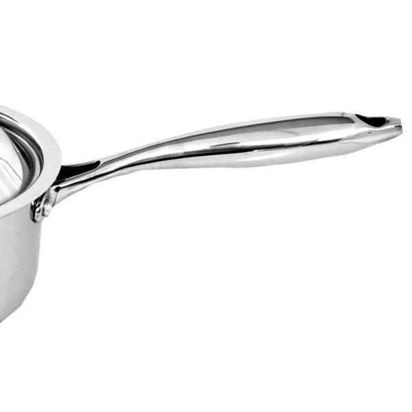 16 CM Stainless Steel Saucepan - Induction Compatible-Stainless Steel Cookware-Chef's Quality Cookware