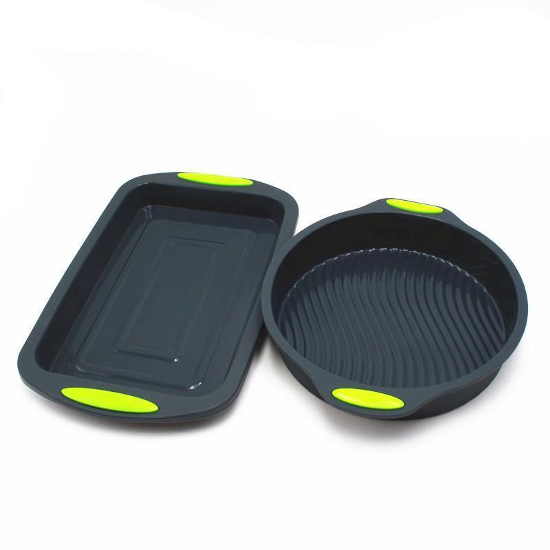 2-Piece Silicone Baking Set-Cake Pan-Chef's Quality Cookware