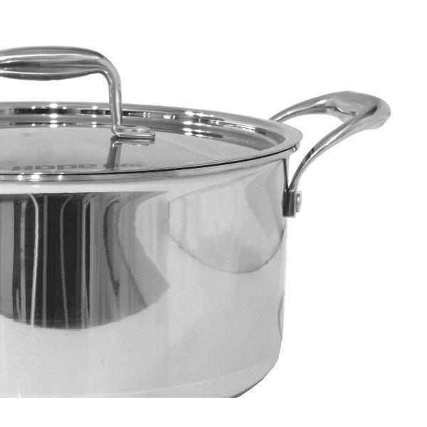 20 cm Stainless Steel Tri-Ply Casserole-Stainless Steel Cookware-Chef's Quality Cookware