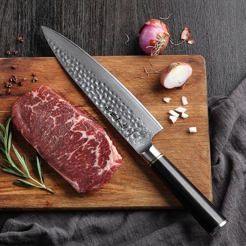 20cm Chef's Knife with Polished Ebony Handle-chef knife-Chef's Quality Cookware
