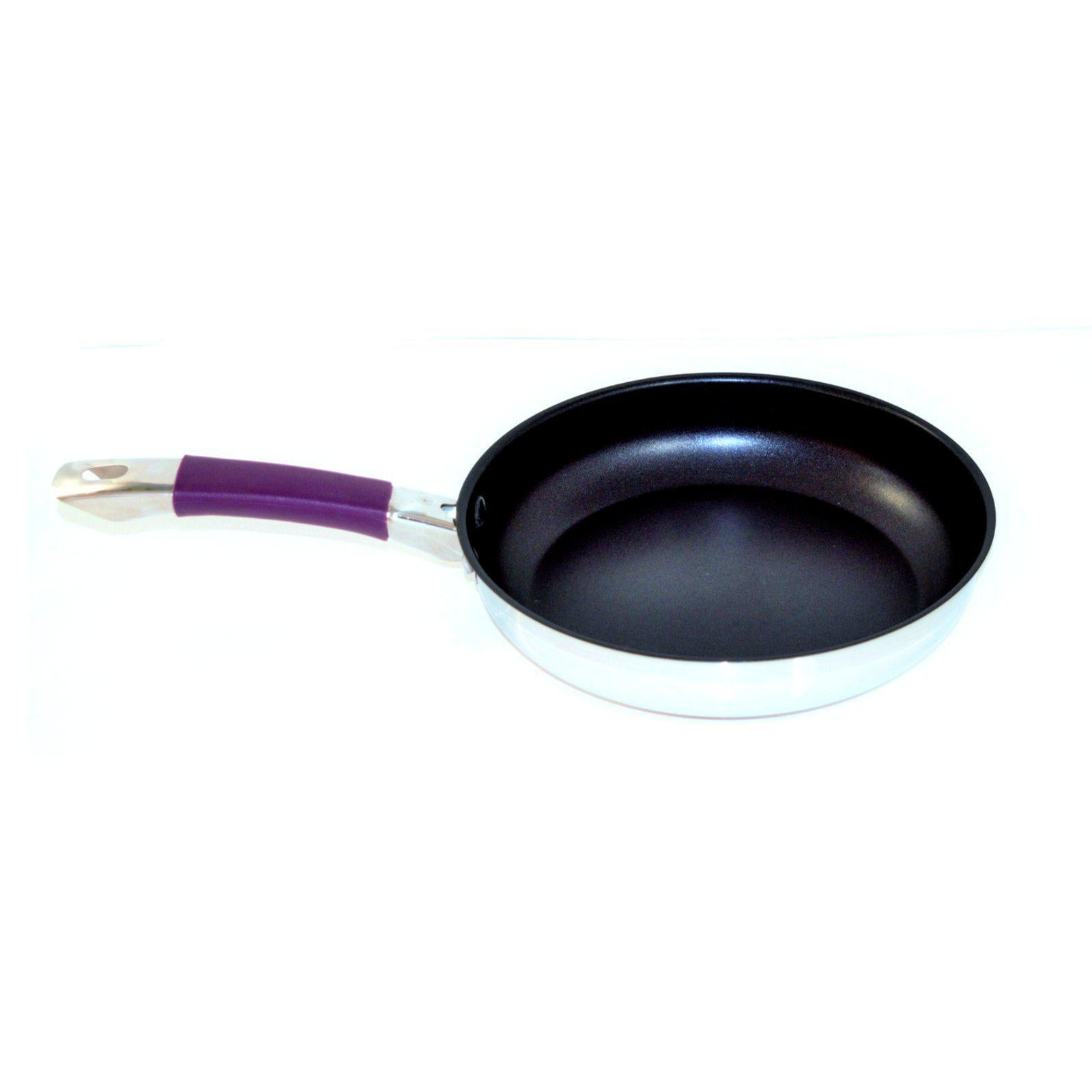 24 Cm Nonstick Frypan - Stainless Steel Design-Stainless Steel Cookware-Chef's Quality Cookware