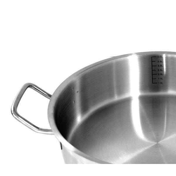 28 Cm Stainless Steel Induction Stew Pot-Stainless Steel Cookware-Chef's Quality Cookware