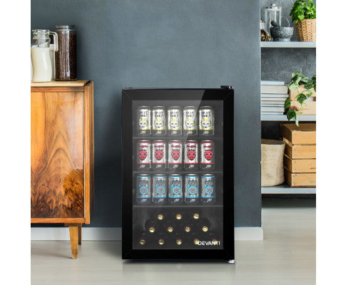 70L Bar Fridge Bottle Cooler - Countertop Refrigerator