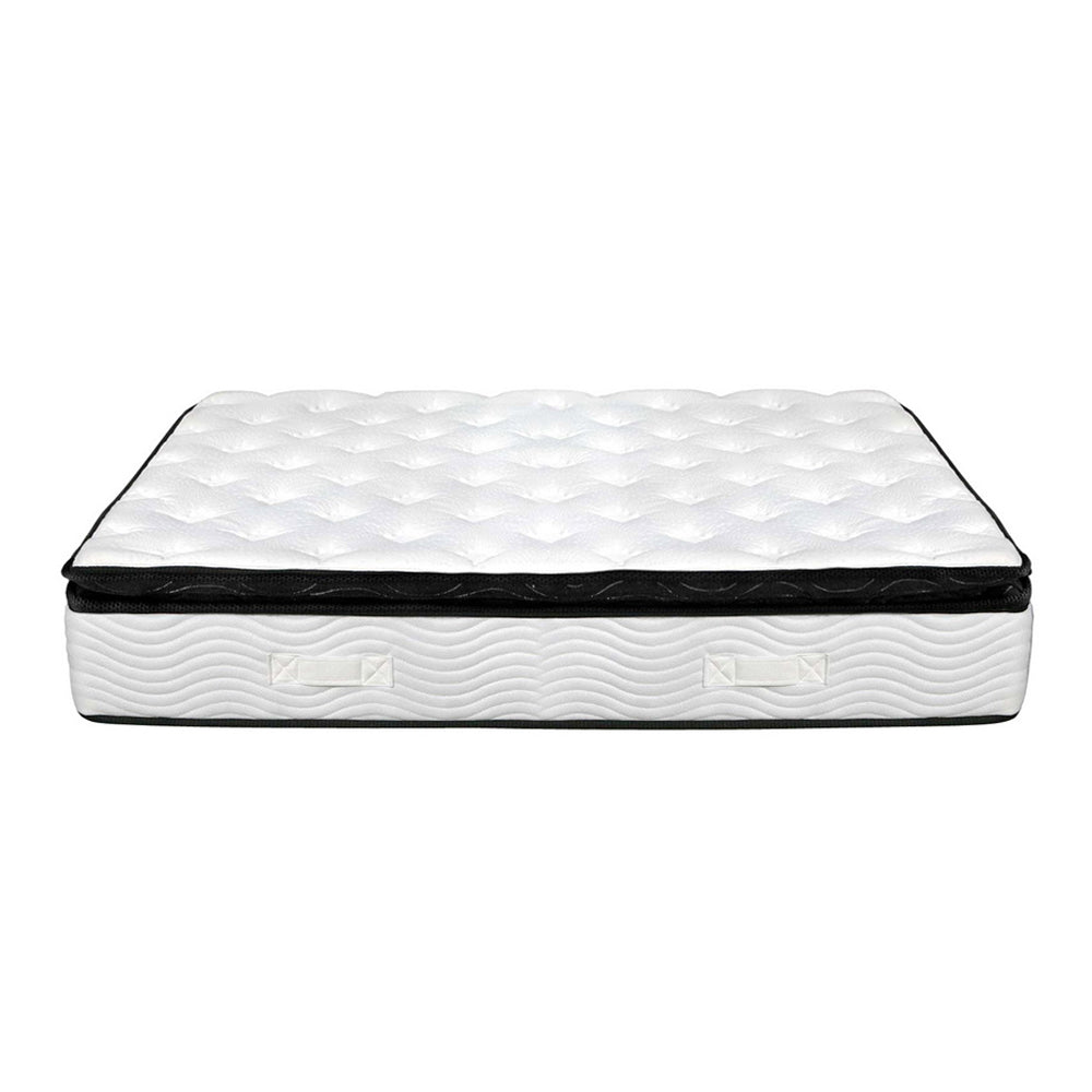 Giselle Bedding Alban Pillow Top Pocket Spring Mattress 28cm Thick – Single
