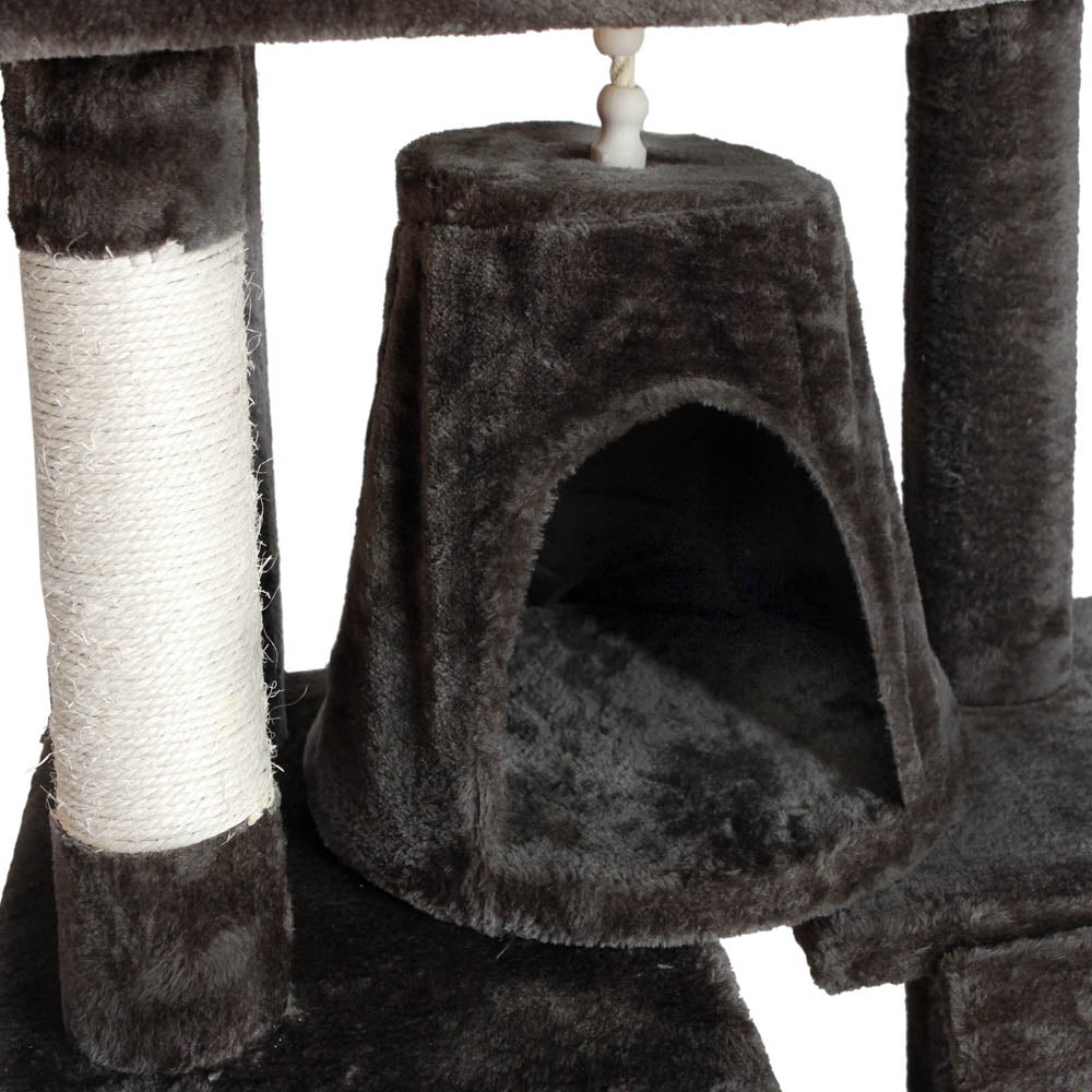 i.Pet Cat Tree 193cm Trees Scratching Post Scratcher Tower Condo House Furniture Wood