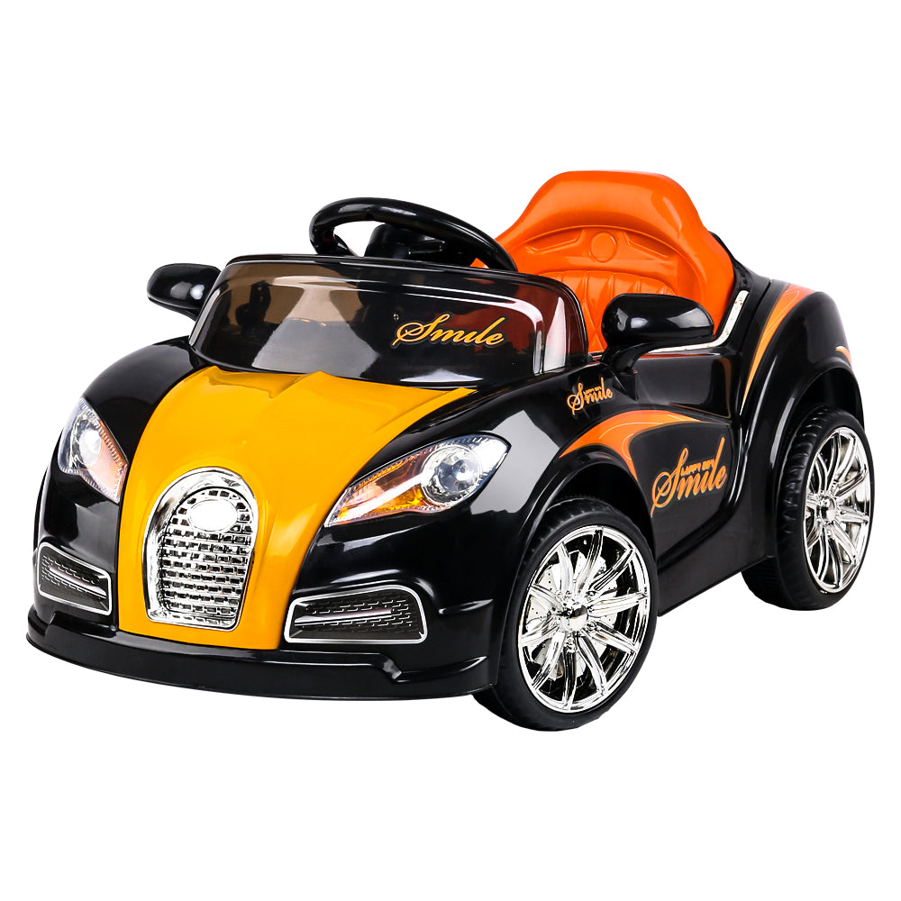 Rigo Kids Ride On Car  - Black & Orange
