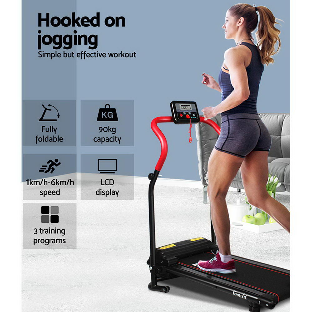 Everfit Home Electric Treadmill - Red