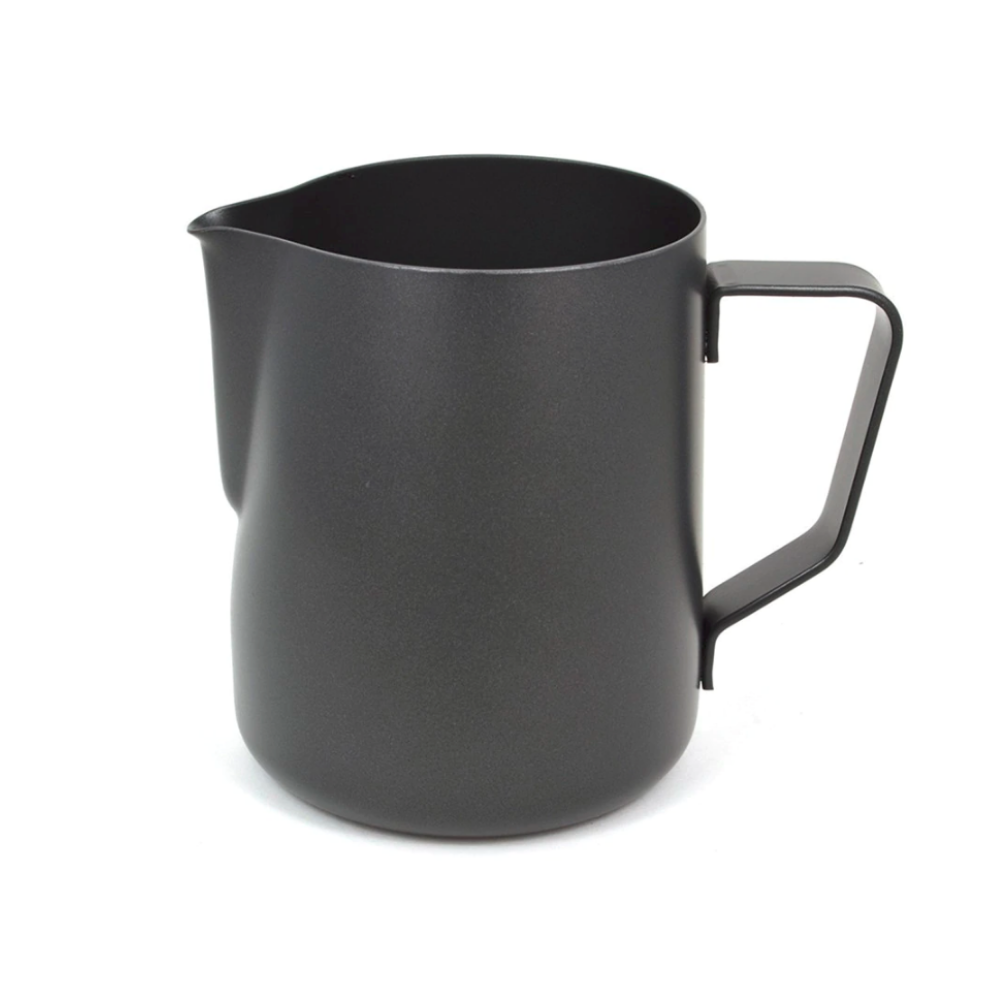 Ebony Stainless Steel Milk Frothing Jug For Lattes & Cappuccinos