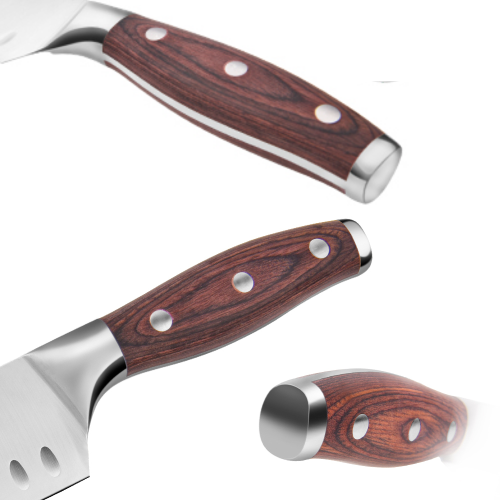 Santoku Chef Knife 178mm - Contoured Classic Series