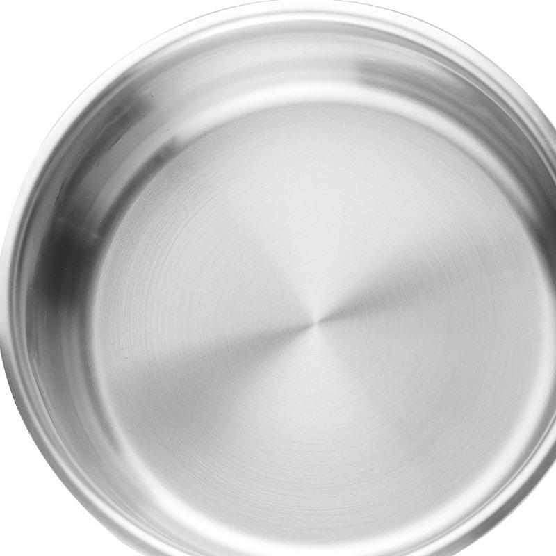 Large Casserole Pot With Lid - 20 cm Stainless Steel-Stainless Steel Cookware-Chef's Quality Cookware