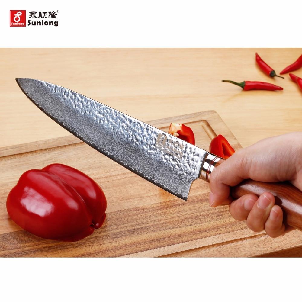 Large Chef's Knife Gyuto Damascus Steel - 10 inch / 25.4 CM-chef knife-Chef's Quality Cookware