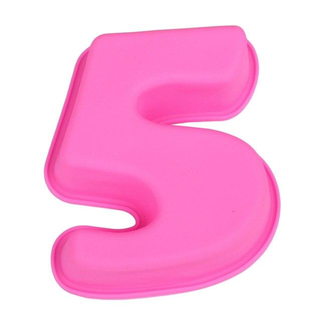 Number Shape Cake Moulds (0-9)-Bake Pans-Chef's Quality Cookware