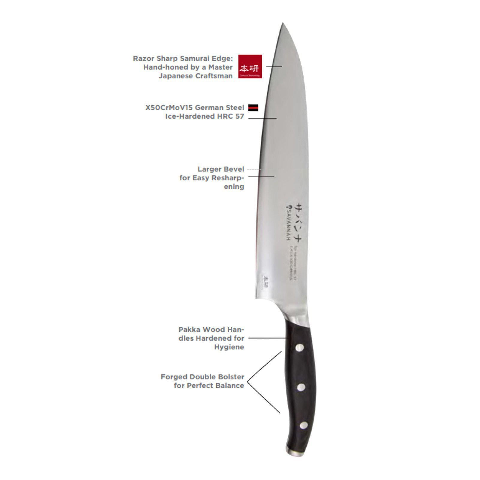 Savannah Professional 20cm Chef's Knife-knife-Chef's Quality Cookware