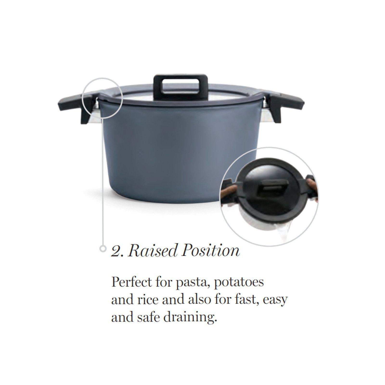 Woll 7.5 Litre Diamond Concept Plus Induction Casserole Stockpot-casserole-Chef's Quality Cookware